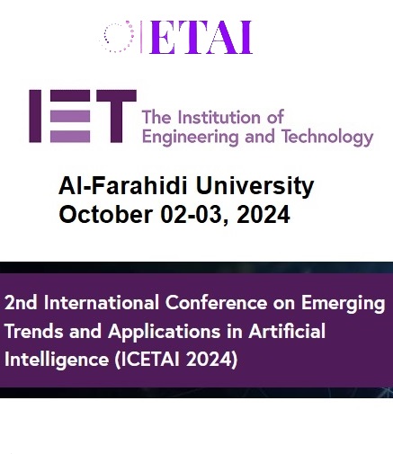 ICETAI 2024 proceedings cover